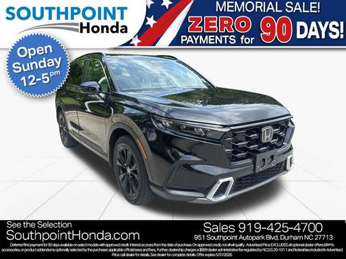 Crystal Black Pearl 2024 Honda CR-V Hybrid Sport Touring AWD
