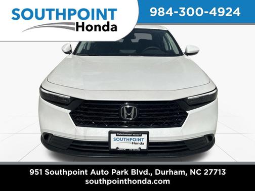 Platinum White Pearl 2026 Honda Accord LX 1.5T