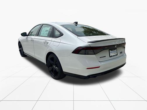 Platinum White Pearl 2026 Honda Accord Hybrid Sport-L