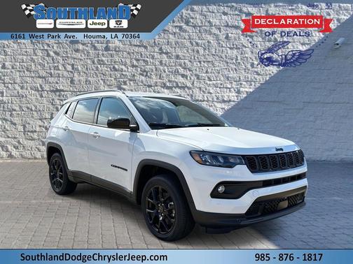 Bright White Clearcoat 2026 Jeep Compass Latitude