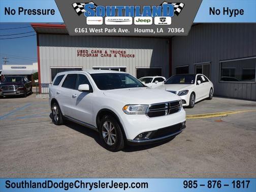 Bright White Clearcoat 2016 Dodge Durango Limited