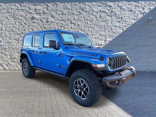 Hydro Blue Pearlcoat 2026 Jeep Wrangler Rubicon