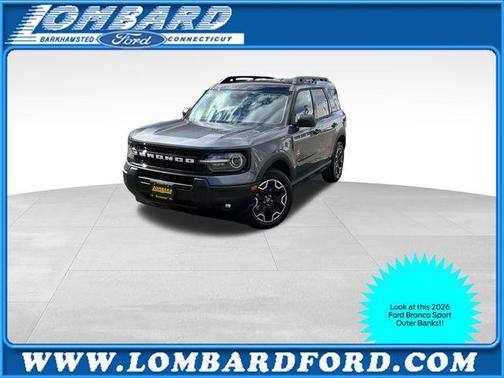 Carbonized Gray Metallic 2026 Ford Bronco Sport Outer Banks