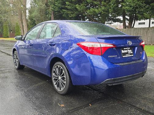 Blue Crush Metallic 2016 Toyota Corolla S Plus