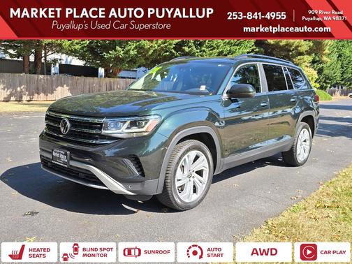 2021 Volkswagen Atlas 3.6L SE w/Technology