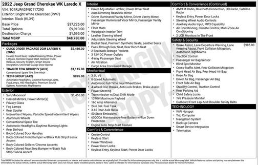 2022 Jeep Grand Cherokee Laredo
