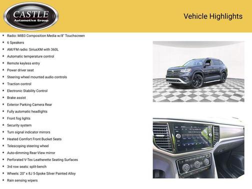 2023 Volkswagen Atlas 3.6L SE w/Technology