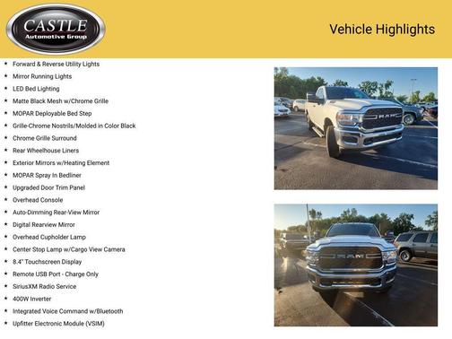 2024 RAM 2500 Tradesman Regular Cab 4x4 8' Box