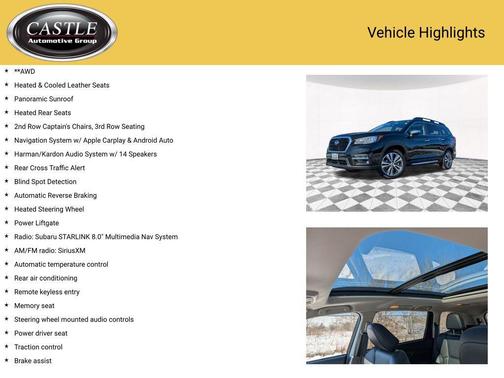 2022 Subaru Ascent Touring 7-Passenger