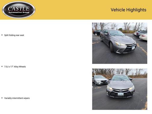 2016 Toyota Camry SE