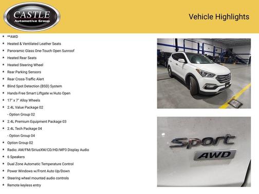 2018 Hyundai Santa Fe Sport 2.4L
