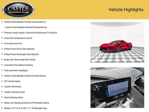Torch Red 2024 Chevrolet Corvette Stingray w/1LT