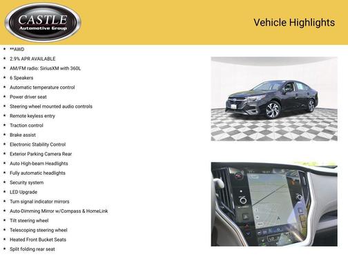 2025 Subaru Legacy Premium