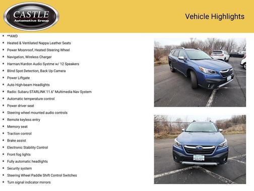 2022 Subaru Outback Touring