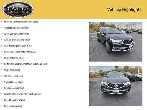 2018 Acura MDX 3.5L w/Advance Package