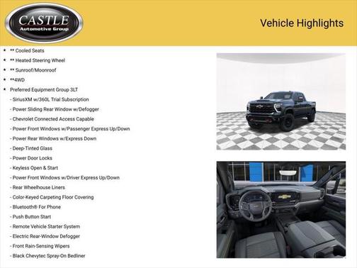 2025 Chevrolet Silverado 2500 4WD Crew Cab Standard Bed ZR2