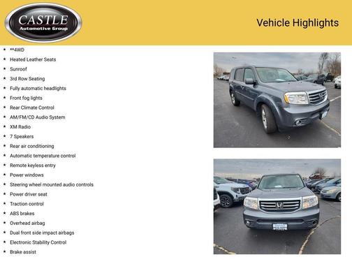 2013 Honda Pilot EX-L