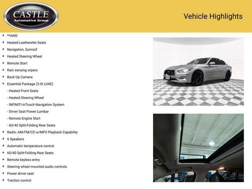 2018 INFINITI Q50 3.0t LUXE