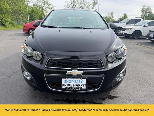 Mosaic Black Metallic 2016 Chevrolet Sonic LT