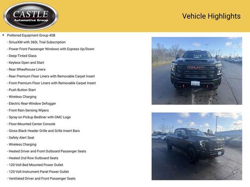 Onyx Black 2026 GMC Sierra 2500 AT4