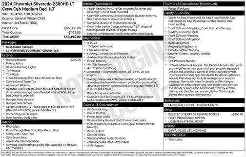 2024 Chevrolet Silverado 2500 LT