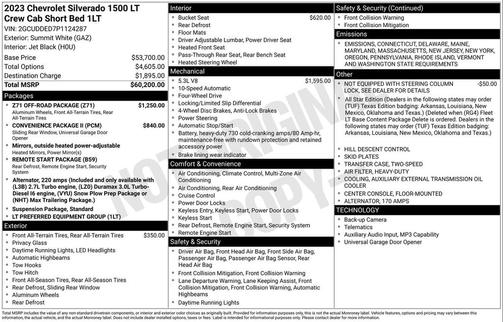 2023 Chevrolet Silverado 1500 LT