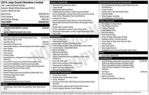 2014 Jeep Grand Cherokee Limited