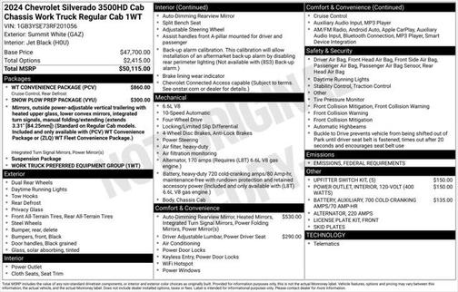 2024 Chevrolet Silverado 3500 WT