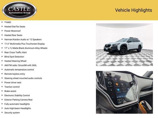 2025 Subaru Outback Wilderness