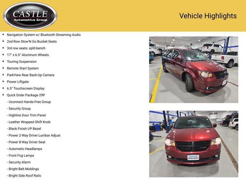 2018 Dodge Grand Caravan SXT