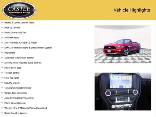 2016 Ford Mustang EcoBoost Premium