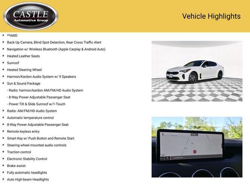2022 Kia Stinger GT-Line