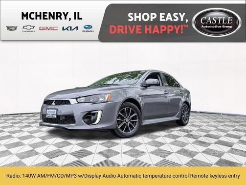 Mercury Gray Pearl 2017 Mitsubishi Lancer SE