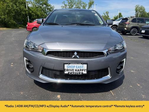 Mercury Gray Pearl 2017 Mitsubishi Lancer SE