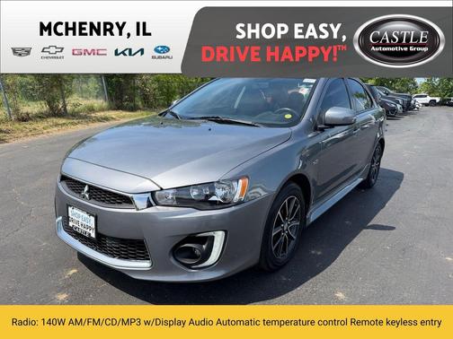 Mercury Gray Pearl 2017 Mitsubishi Lancer SE