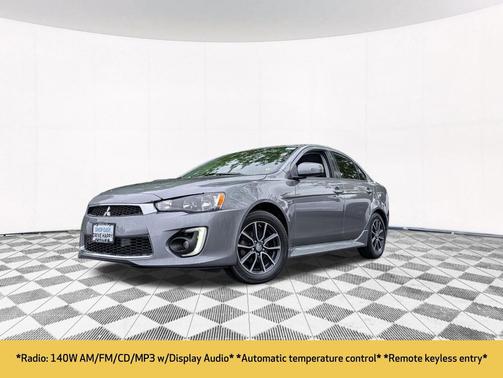 Mercury Gray Pearl 2017 Mitsubishi Lancer SE