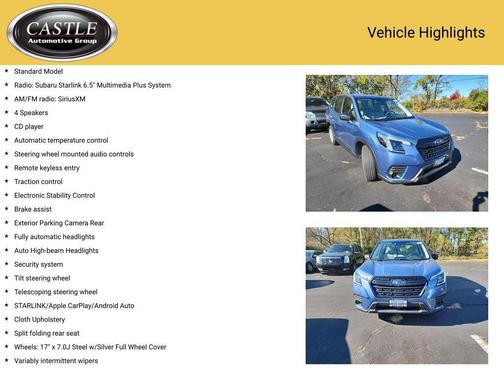 2022 Subaru Forester Base