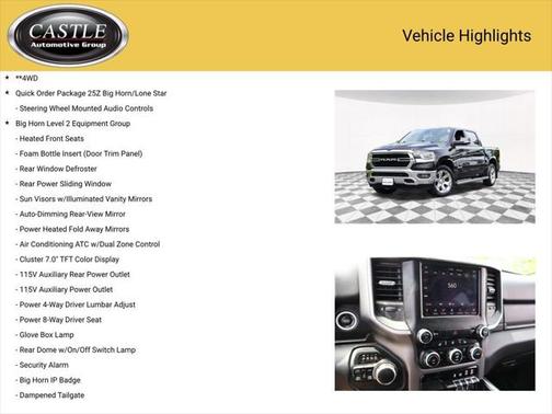 2019 RAM 1500 Big Horn