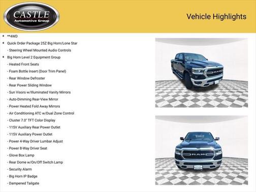 2019 RAM 1500 Big Horn