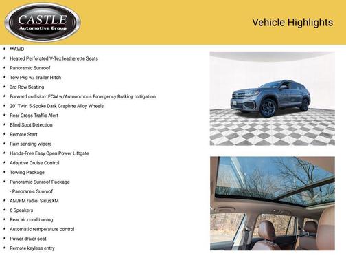 2021 Volkswagen Atlas 3.6L SE w/Technology