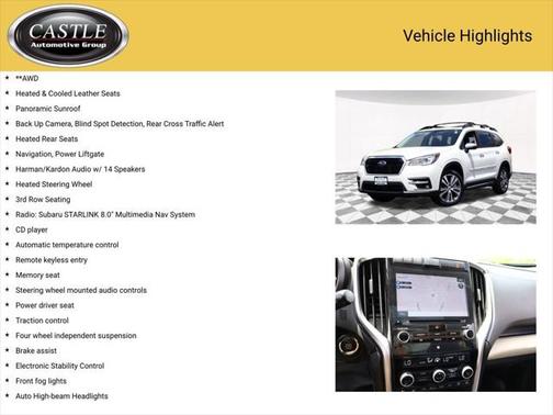 2022 Subaru Ascent Touring 7-Passenger