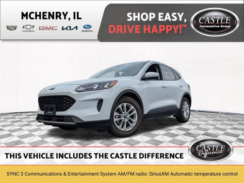 Oxford White 2020 Ford Escape SE