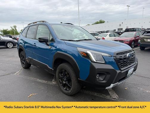 Geyser Blue 2023 Subaru Forester Wilderness