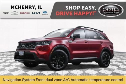 Passion Red Tintcoat 2022 Kia Sorento S