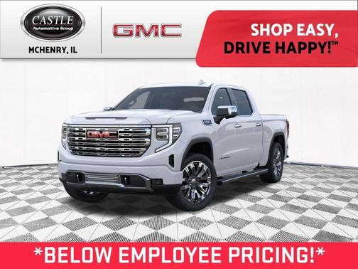 Glacier White Tricoat 2026 GMC Sierra 1500 Denali