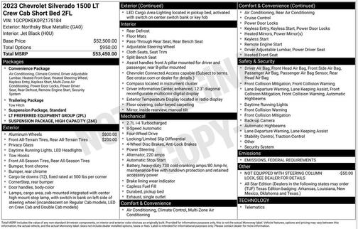 2023 Chevrolet Silverado 1500 LT