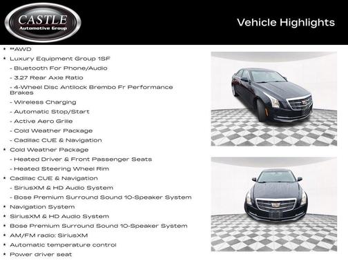 2017 Cadillac ATS 2.0L Turbo Luxury