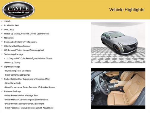 2023 Cadillac CT5 Premium Luxury RWD