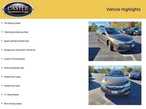 2017 Honda Accord Hybrid Touring