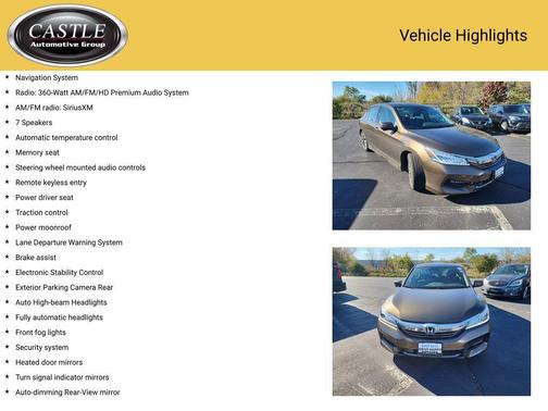 2017 Honda Accord Hybrid Touring